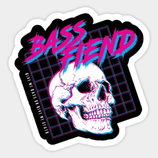 Bass Fiend Sticker